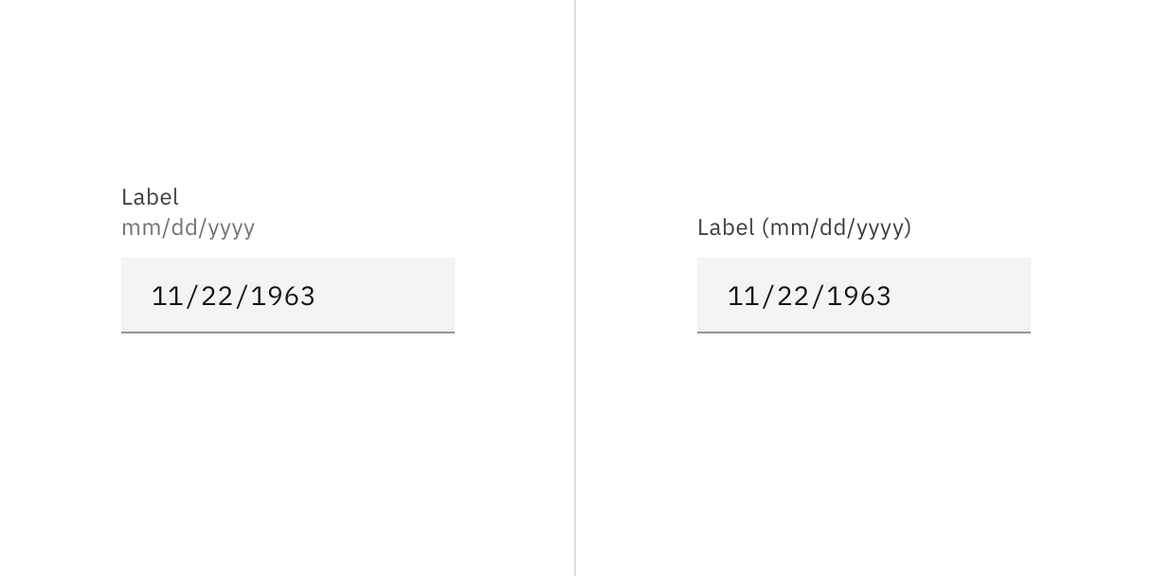 Alignment example Alignment example